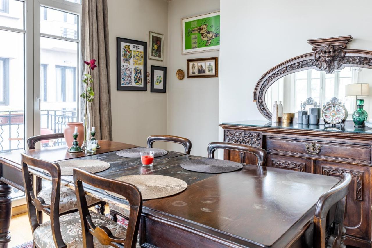 Flat With Balcony And Bosphorus View In Beyoglu Apartment Istanbul Exterior foto