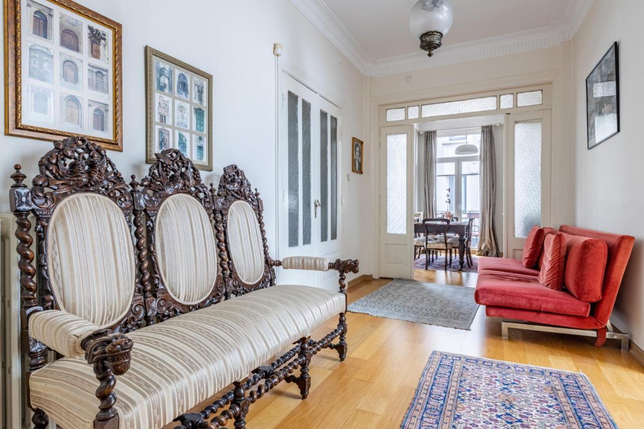 Flat With Balcony And Bosphorus View In Beyoglu Apartment Istanbul Exterior foto